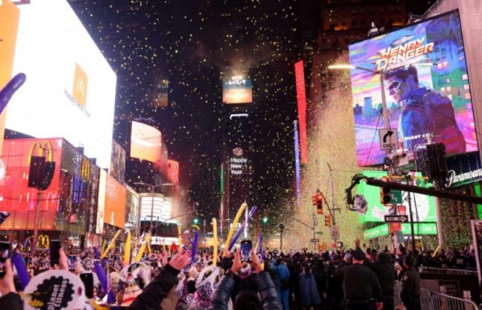 Celebrating the New Year in New York only happens “once in a lifetime” – 01/01/2025 at 07:18