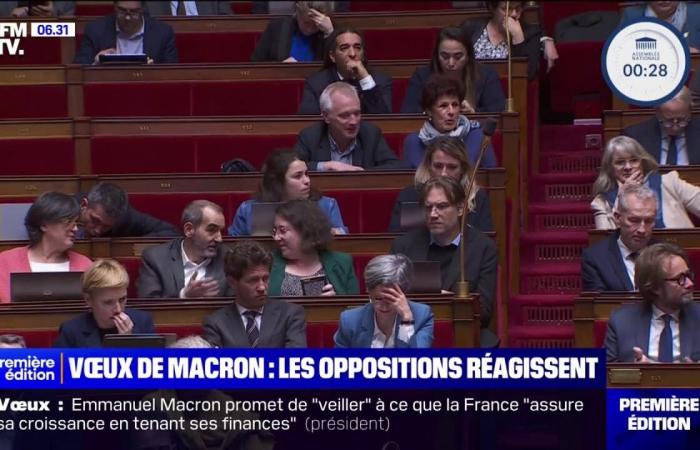 From left to right, oppositions react after Emmanuel Macron's wishes