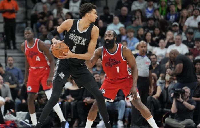 27 points, 9 rebounds, 5 assists in 26 minutes, Wembanyama delights again, the Spurs inflict a correction on the Clippers