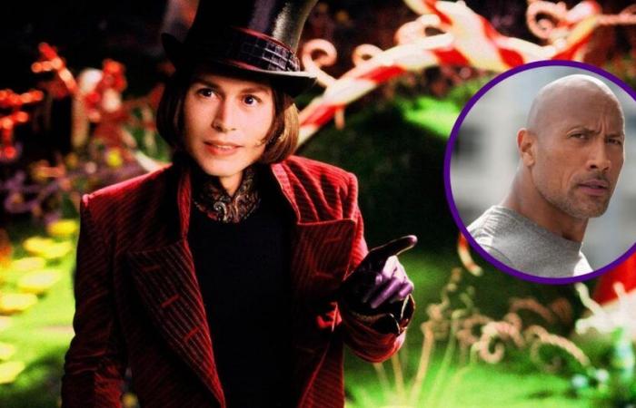 Dwayne Johnson: “Tim Burton had thought of me to play Willy Wonka”