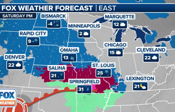 Snowstorm to blast Midwest through mid-Atlantic this weekend into early next week