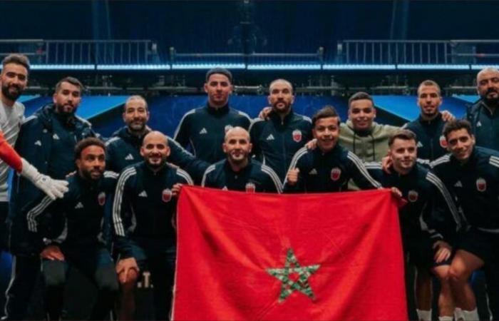 The date of the match between Morocco and Colombia in the League of Kings