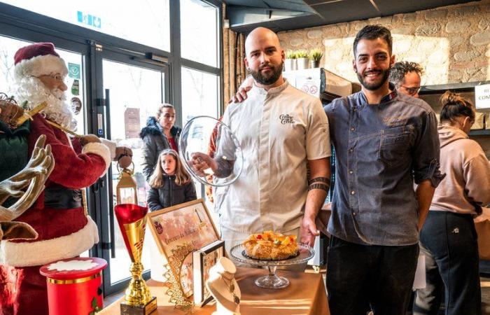 Master baker in Perpignan, Roland Boucard won gold for his Tourteau des rois 2025