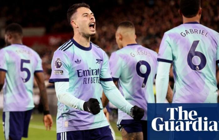 Arsenal climb to second after Gabriel Martinelli rounds off win at Brentford | Premier League