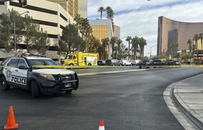 UNITED STATES. Tesla explodes in front of Trump hotel in Las Vegas, one dead