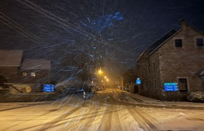 Part of Belgium covered in snow: a few flakes are still expected