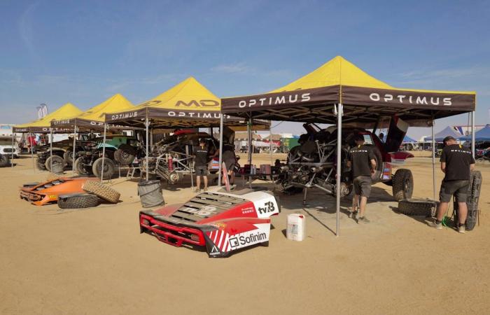 A “strong” Dakar rally in the Arabian desert