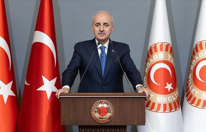 Speaker of the Grand National Assembly of Turkey Kurtulmuş: We pray together for the suffering of the oppressed to end.