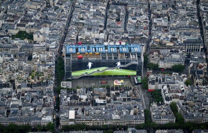 The Center Pompidou welcomed 22% more visitors in 2024