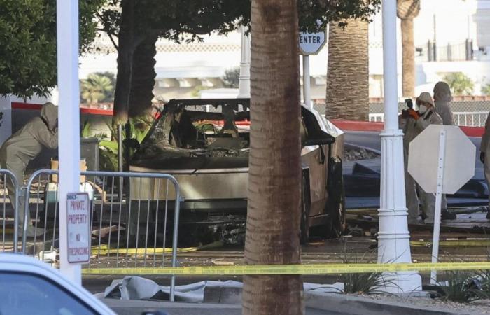 Tesla Cybertruck explodes at Trump’s Las Vegas building, killing one