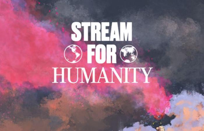 AmineMaTue launches the “Stream for Humanity” charity event