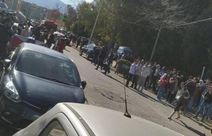 Student violence hits Tetouan. Serious clashes between two student factions