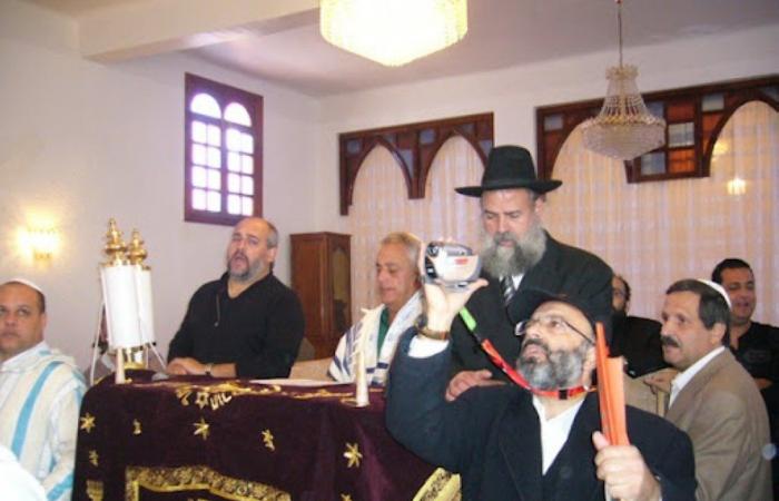 The Jewish community celebrates the Hiloula of Rabbi David Ben Baroukh in Taroudant