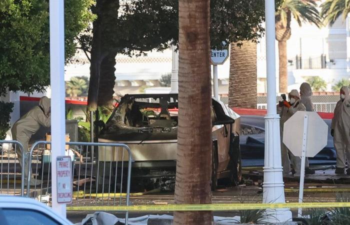 Tesla Cybertruck explodes outside Trump hotel in Las Vegas, killing one and injuring seven