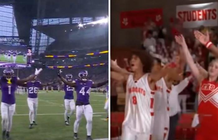 Vikings Celebrate Turnover W/ ‘High School Musical’ Dance, Efron & Hudgens Approve