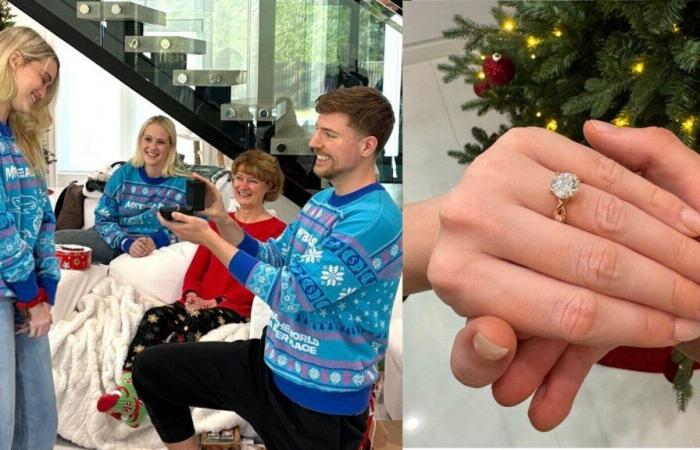 Social media talks about size of the ring as YouTuber MrBeast and Thea Booysen get engaged