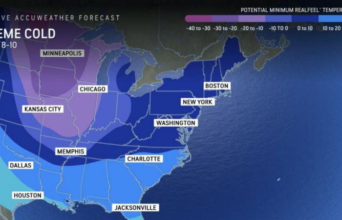 Swathes of America on alert for ‘worst winter blast in YEARS’ as ‘plunging jet stream’ set to bring ‘thundersnow’