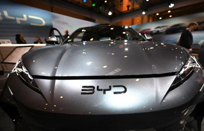 Electric cars: Chinese giant BYD announces a jump in sales in 2024 – 01/02/2025 at 11:51