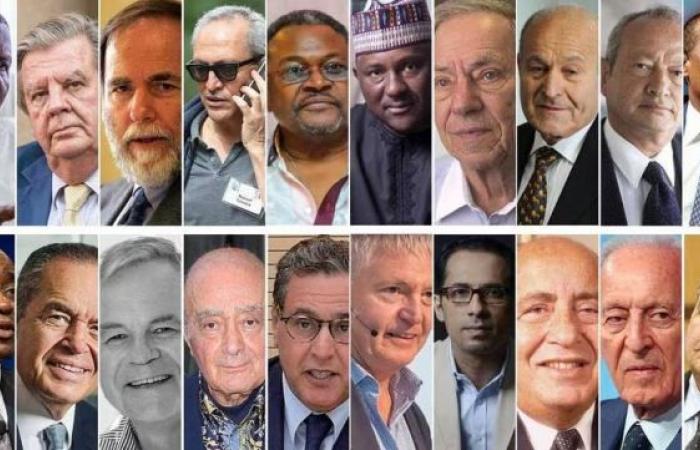 The ranking of the 21 African billionaires in dollars, they have overcome the crisis in 2024!