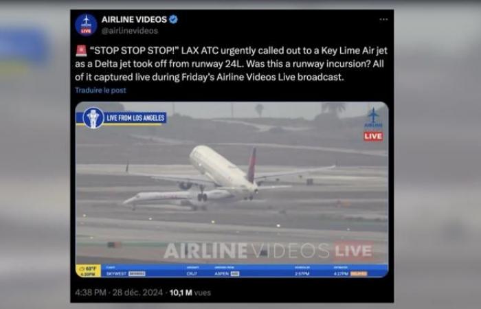 Two planes almost collide in Los Angeles, a new air disaster narrowly avoided