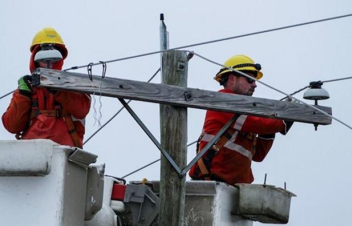 Thousands of Hydro-Québec customers without electricity in the region