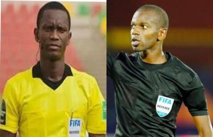 ADALBERT DIOUF AND ISSA SY OF SENEGAL AMONG THE RETAINED REFEREES