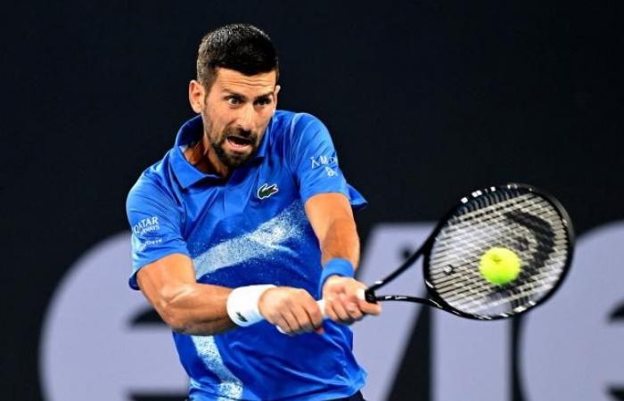 20th victory against Gaël Monfils for Novak Djokovic at the Brisbane tournament