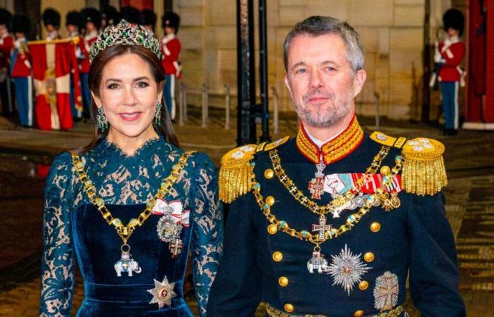 the Danish royal family celebrates the New Year 2025 with great fanfare with the government