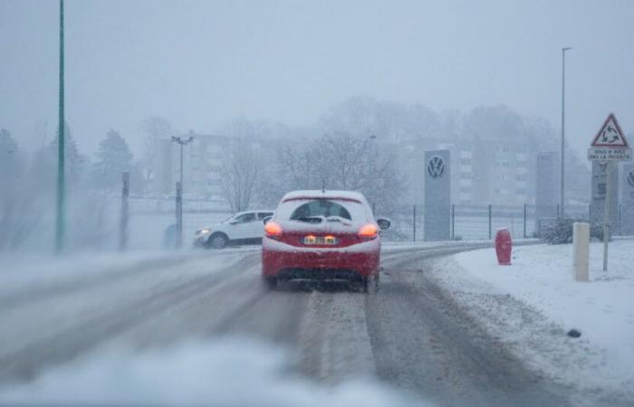 the ground could turn white this Friday