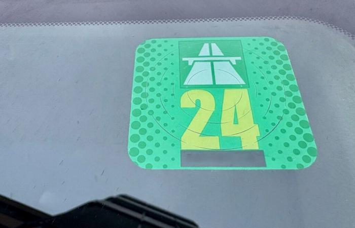 The motorway sticker has existed for 40 years