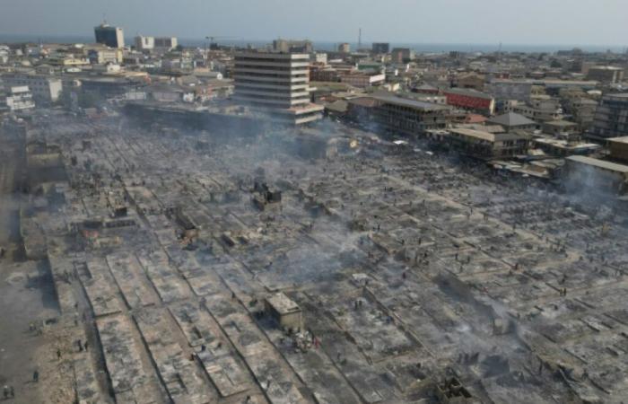 In Accra, a huge fire devastates Ghana’s main second-hand clothing market – 01/02/2025 at 10:31 p.m.