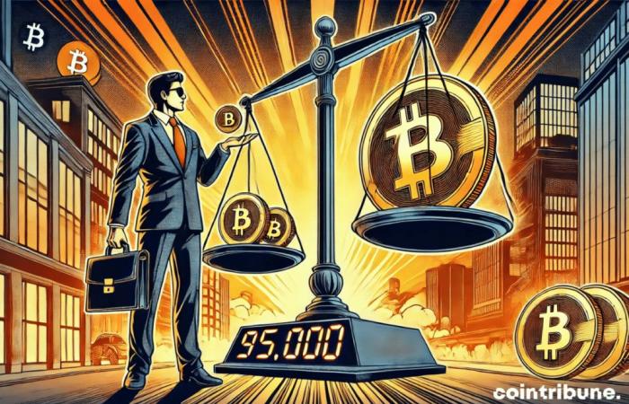 Bitcoin finds its balance around $95,000