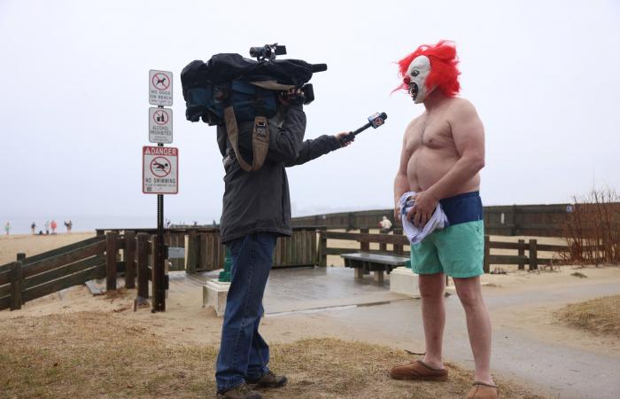 This was the scene at this year’s L Street Brownies polar plunge