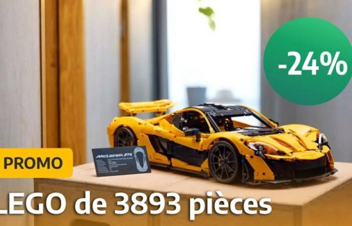 This complex LEGO brings to life the hyper-detailed replica of a McLaren P1 and is -24%