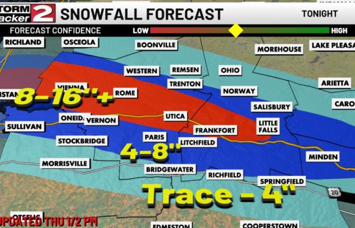 Heavy Snow and Whiteout Conditions Continue in Mohawk Valley | Weather