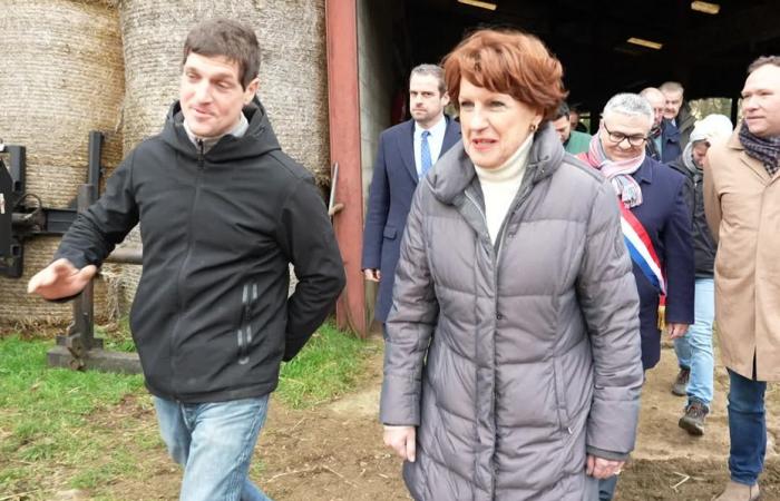 “Despite the change of government, commitments will be honored”, visiting Doubs, the Minister of Agriculture wants to reassure