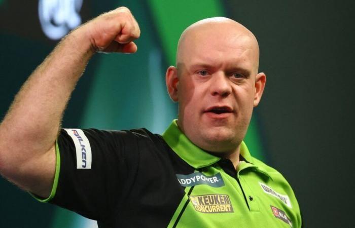 Sky Sports forced to apologize for Michael van Gerwen’s X-rated comment on live TV after beating Dobey in PDC semi-final