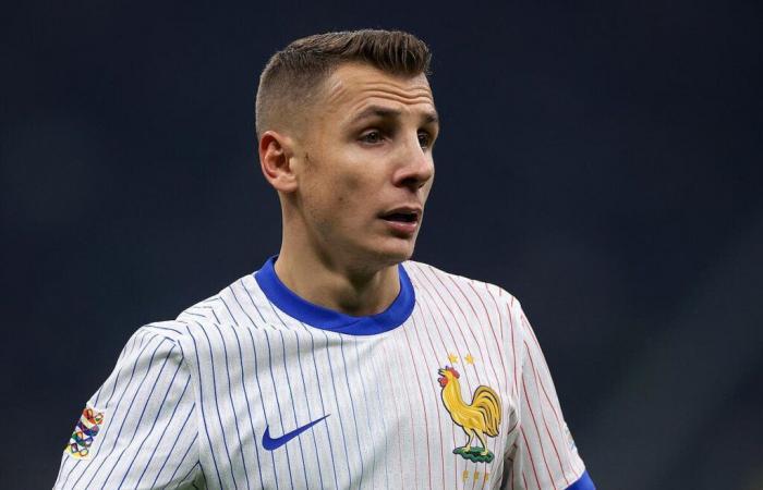 Former PSG Lucas Digne at OM, he responds to the rumor