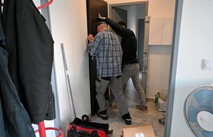 The tenant leaves with the keys: for fear of a squat the owner remains locked up for the Christmas holidays in his apartment in Montpellier