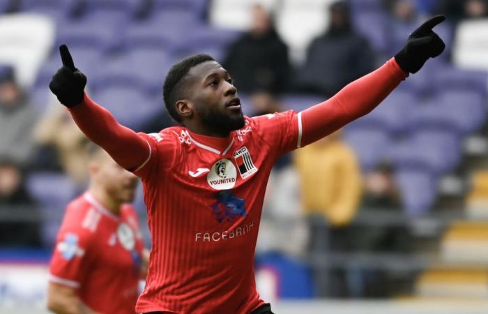 Martinican striker Mickaël Biron is back in Molenbeek in Belgium