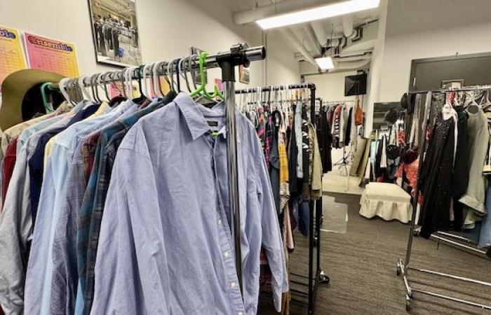 The La Boussole thrift store is now open to the public