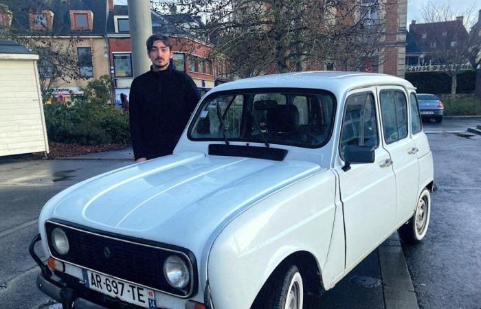 Two young people from Orne spend hours repairing their car for the 4L Trophy