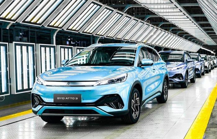 BYD shatters all records: 4 million electrified vehicles and dazzling growth of 41% in 2024