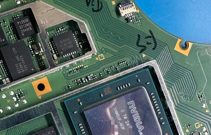 What does the Nintendo Switch 2 motherboard tell us?