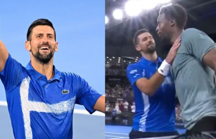 Tennis. ATP – Brisbane – Novak Djokovic: “Gaël Monfils deserves to be congratulated”