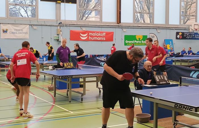 A look back at the French Regional Para Table Tennis Championship adapted to Corbeil-Essonnes