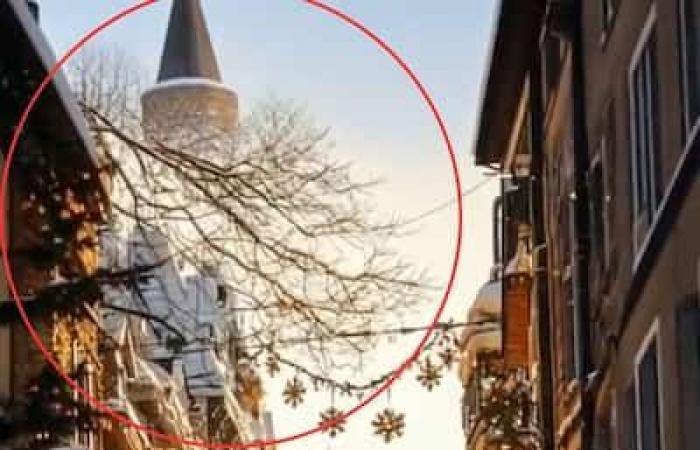 [À VOIR] Two Châteaux Frontenac, huge fir trees everywhere: a fake video of Old Quebec seen millions of times