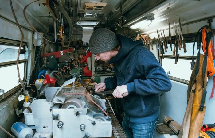 start the year sharp thanks to grinder and sharpener Julien Delamotte