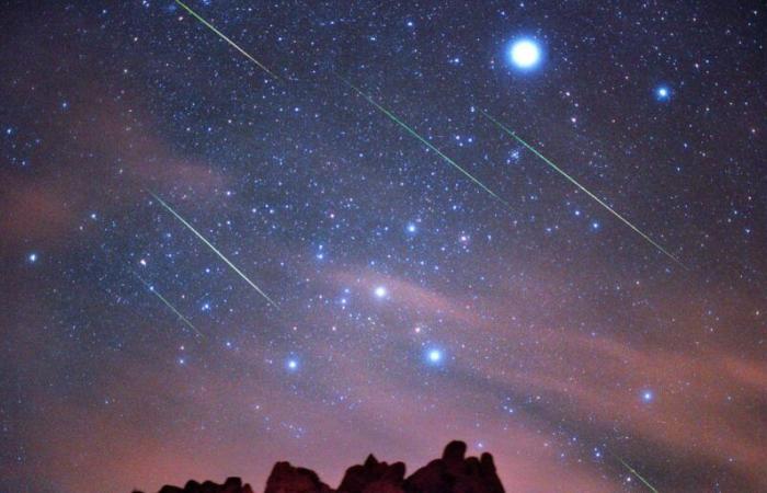 Why might you see a lot of shooting stars in the sky Thursday night?