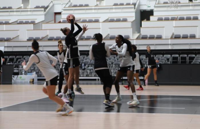 The ASVEL women's players are making their mark at the Palais des Sports in Gerland (PHOTOS)